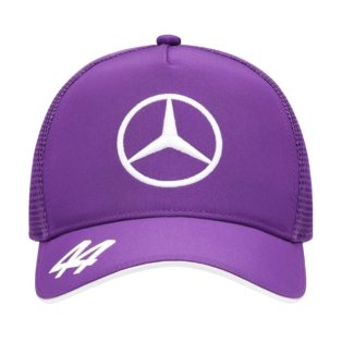 2024 Mercedes Lewis Hamilton Trucker Cap (Purple)