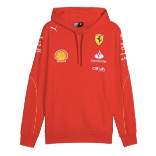 2024 Scuderia Ferrari Team Hoodie (Red)