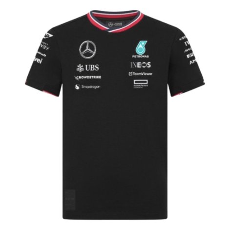 2024 Mercedes-AMG Team Driver Tee (Black) - Kids