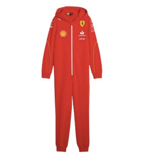 2024 Scuderia Ferrari Team Onesie (Red) - Kids