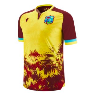 2023-2024 West Indies T20 Cricket Shirt (Yellow)