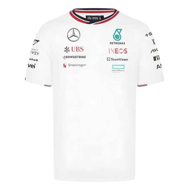 2024 Mercedes-AMG Team Driver T-Shirt (White)