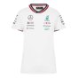 2024 Mercedes-AMG Team Driver T-Shirt (White) - Ladies