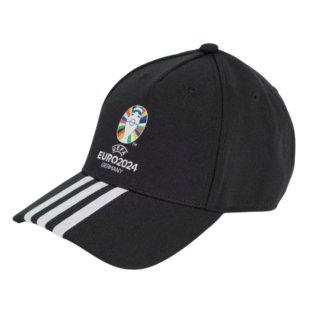 adidas EURO 2024 Official Emblem Cap - Black