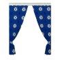 Chelsea Official Repeat Crest Curtains - 72 Inch