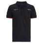 2024 Porsche Motorsport Mens Team Polo Shirt Black