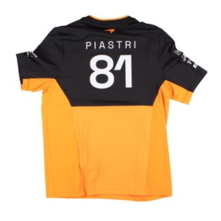 2024 McLaren Replica Oscar Piastri Set Up T-shirt (Autumn Glory) - Womens