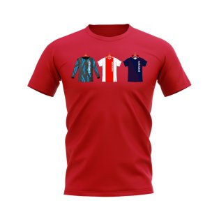 Ajax 1994-1995 Retro Shirt T-shirt (Red)