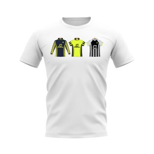 Dortmund 1996-1997 Retro Shirt T-shirt (White)