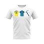 Inter Milan 1993-1994 Retro Shirt T-shirt (White)
