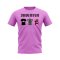 Juventus 2012-2013 Retro Shirt T-shirt - Text (Pink)