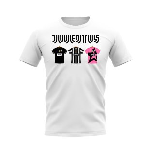 Juventus 2012-2013 Retro Shirt T-shirt - Text (White)