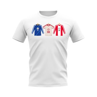 Leverkusen 1984-1985 Retro Shirt T-shirt (White)