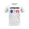 Leverkusen 1984-1985 Retro Shirt Text T-shirt (White)