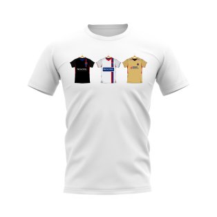 Lyon 2007-2008 Retro Shirt T-shirt (White)