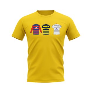 Parma 1998-1999 Retro Shirt T-shirt (Yellow)