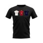 Roma 2000-2001 Retro Shirt T-shirt (Black)