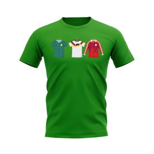 Germany 1988 Retro Shirt T-shirt (Green)