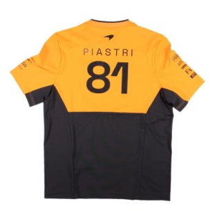 2024 McLaren Oscar Piastri Set Up T-shirt (Phantom) - Womens