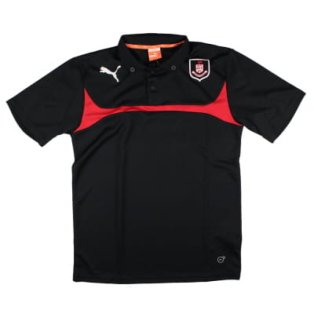 2015-2016 Airdrie Pre-Match Polo Shirt (Black)
