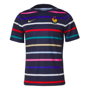 2024-2025 France Academy Pro Home Pre-Match Top (Navy)