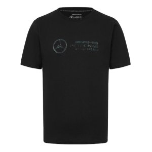 2024 Mercedes Mens Stealth Logo T-Shirt (Black)