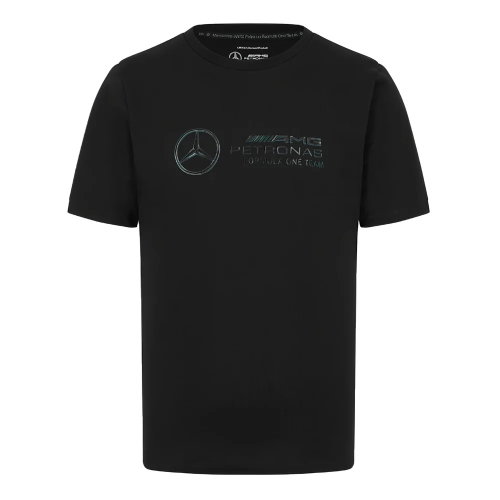 2024 Mercedes Mens Stealth Logo T-Shirt (Black)