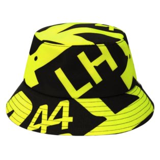 2024 Mercedes Lewis Hamilton Bucket Hat (Neon)