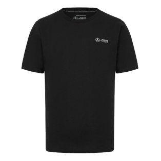 2024 Mercedes Mens Small Logo T-Shirt (Black)