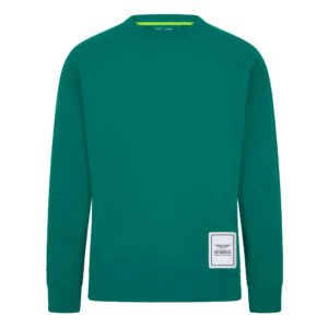 2024 Aston Martin Logo Crew Sweatshirt (Green)