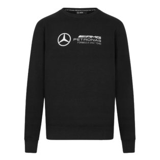 2024 Mercedes-AMG Crew Neck Sweat Top (Black)