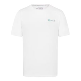 2024 Mercedes-AMG Small Logo T-Shirt (White)