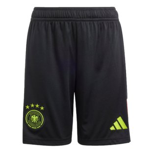 2024-2025 Germany Home Goalkeeper Shorts (Black) - Kids