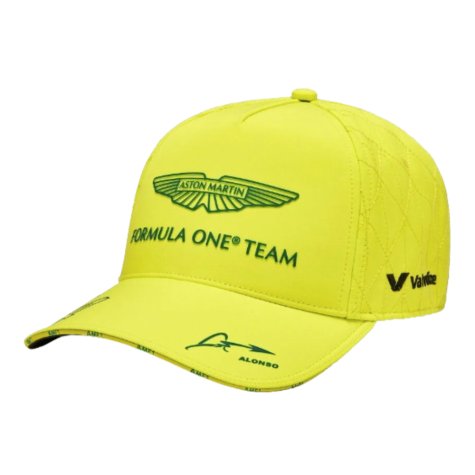 2024 Aston Martin Fernando Alonso Driver Cap (Lime)