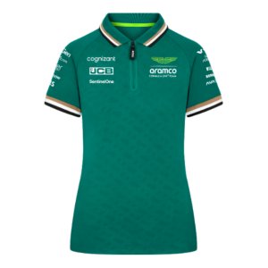 2024 Aston Martin Team Polo Shirt (Green) - Womens