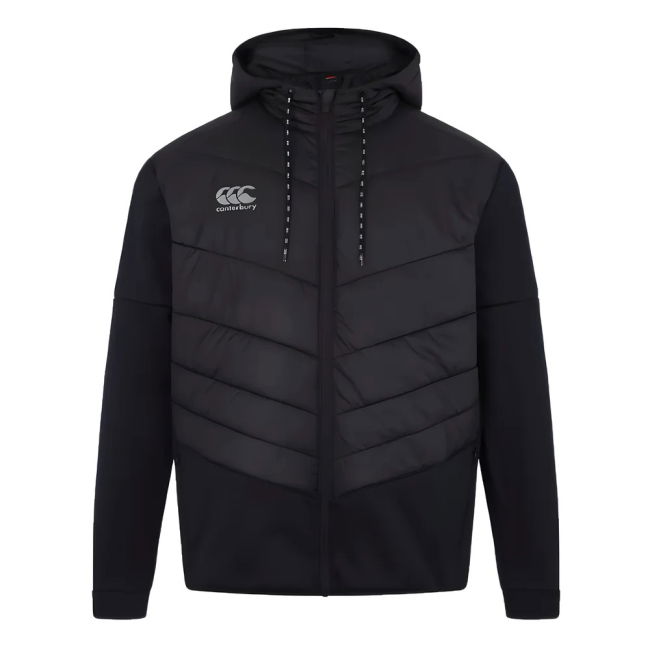 Canterbury Hybrid Thermoreg Water Resistant Padded Jacket (Black)