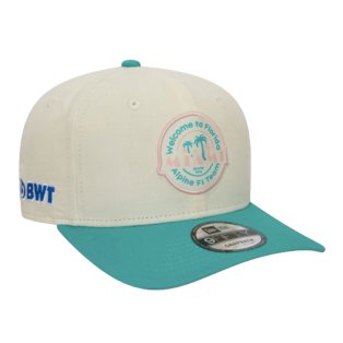 2024 Alpine Racing Miami Race Special White 9FIFTY Snapback Cap