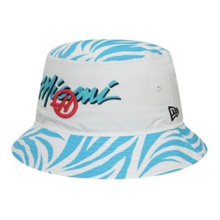 2024 Haas Miami Race Zebra Bucket Hat (White)