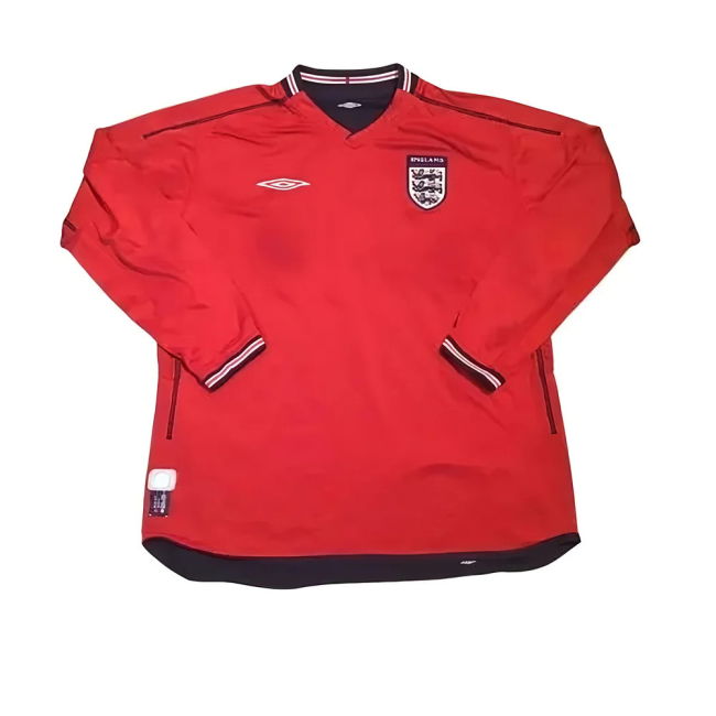 England 2002-04 Long Sleeve Away Shirt (S) (Very Good)
