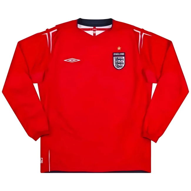 England 2004-06 Away Long Sleeve Shirt (Very Good)