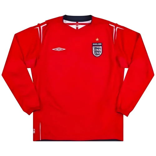 England 2004-06 Away L/S Shirt (XXL) (Excellent)