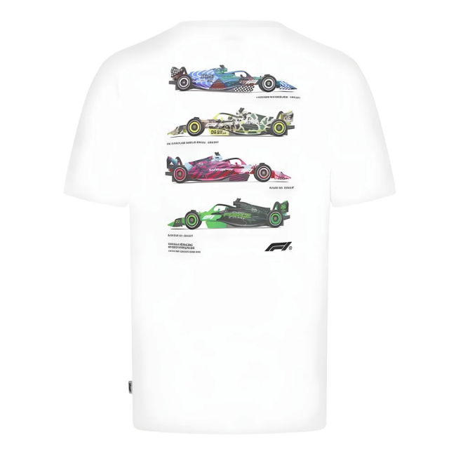 2024 Formula 1 FW Graphic Tee (White)