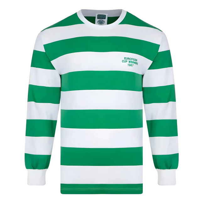 Celtic 1967 European Cup Winners Long Sleeve Retro Shirt