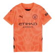 2024-2025 Man City Goalkeeper Shirt (Neon Sun) - Kids