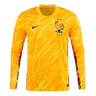2024-2025 France Home LS Goalkeeper Shirt (Yellow)