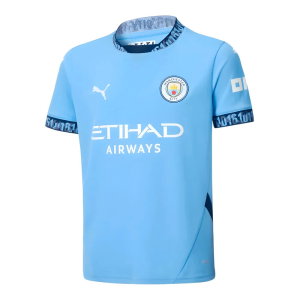 2024-2025 Man City Home Shirt (Kids) (Nico 14)
