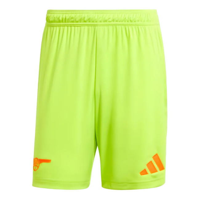 2024-2025 Arsenal Home Goalkeeper Shorts (Yellow)