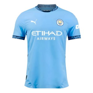 2024-2025 Man City Home Authentic Shirt (Nico 14)
