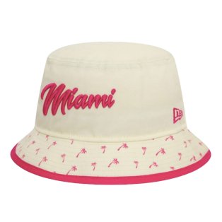 2024 Red Bull Racing Miami Off White Bucket Hat - Large