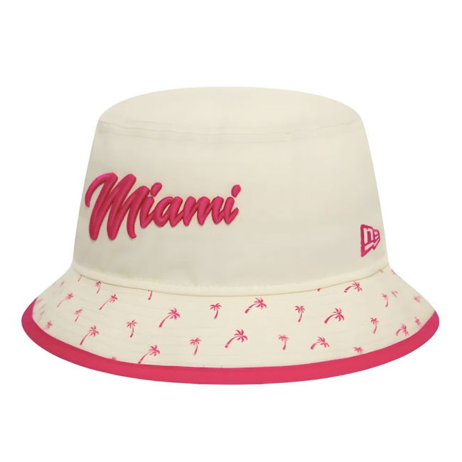 2024 Red Bull Racing Miami Off White Bucket Hat - Large